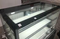 4ft Handelskuchen-Anzeigen-Kühlschrank mit hinterer Glasschiebetür 1200*660*1200mm