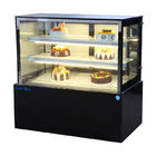 4ft Handelskuchen-Anzeigen-Kühlschrank mit hinterer Glasschiebetür 1200*660*1200mm