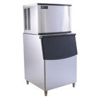Edelstahl-Eis-Würfel-Hersteller-Maschine für Restaurant/Hotels/Supermarkt