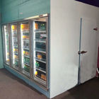 Easyman-Mode-Glastür zeigen Kühlraum für Getränkemilch an