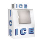 Eis-Verkaufsberater-Schrägen-Tür 110V sackte Eisspeicher-Behälter ein