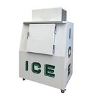 Kommerzieller eingesackter Eisspeicher-Gefrierschrank im Freien, Ventilator-abkühlender Eis-Würfel-Gefrierschrank