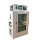 Handelsglastür-Eisspeicher-Verkaufsberater mit dem Ventilator-Abkühlen