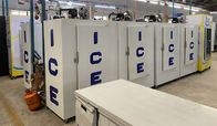 Vertikaler einzelner Tür-Eisspeicher-Gefrierschrank, kalte Wand-Eis-Verkaufsberater CER im Freien