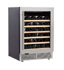 ZONEN-Wein-Kühlvorrichtung der 46 Flaschen-modernen Luxusdigitalen Steuerung Doppel, Hotelausgangseingebauter Wein-Kühlschrank