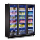 3 Tür-vertikale Bier-Getränk-Kühlvorrichtungs-Handelskühlgeräte