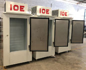 Eisspeicher-Behälter im Freien, eingesackte Eis-Kühlschrank-Vorratsbehälter