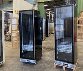 voller Glasgetränkekühlschrank der anzeigen-400L, Bier-vertikale Kühlvorrichtung mit LED-Lichtern