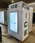 Glastür-Luft kühlte eingesackte Eisspeicher-Behälter-Handelseis-Kühlvorrichtung ab