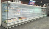 Milch-Jogurtkühlvorrichtung des Supermarktes offene, Multiplattformkühlschrankfrucht-Ausstellungsstand für Verkauf