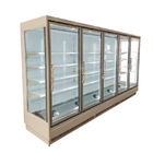 Ventilator-abkühlende Supermarkt Multideck-Kühlvitrine mit Glastür