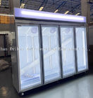 Tür-Eiscreme-Kühlvorrichtungs-aufrechter Gefrierschrank des Supermarkt-1-2-3-4