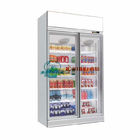 TÜRgetränkekühlvorrichtung des Supermarktes 2~8C aufrechte Kühlvitrine der Glas