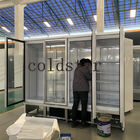 Große Kapazitäts-Getränkekühlvorrichtungs-Glastür-Handelskühlschrank