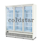 Der Supermarktkühlschrankkühlvorrichtungs-Einkommen des Glastür 2~8℃ R290 Getränks kalten aufrechtes