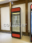 Anzeigen-Kühlschrank-Gefrierschrank der Handelssupermarkt-aufrechter Glastür-400L