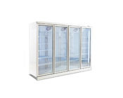 Schaukasten-kommerzielles aufrechtes Kühlvorrichtungs-Kühlschrank-Speicher-Glastür-Kühlvitrine-Getränkekaltes Getränk