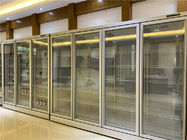 Getränk-Anzeigen-Schaukasten-Getränkekühlschrank-dreifache Glastür-Handelskühlschrank