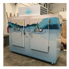 Eisverkaufsberater im Freien, Kühlschrankbehälter Eisspeicher der doppelten Tür große