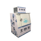 Tankstelle-Eis-Kühlvorrichtungs-aufrechter fester Tür-Gefrierschrank-Eisspeicher-Behälter