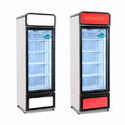 kommerzielle einzelne Glasgetränkeschaukasten-Kühlvorrichtungs-aufrechter Anzeigen-Gefrierschrank der tür-450L