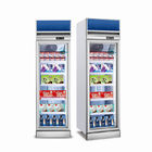 Vertikaler Gefrierschrank der Handelskühlgeräte-Glastür-Kühler-Getränkeanzeigen-Kühlvorrichtungs-400L