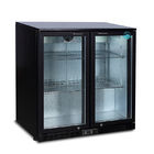Glastür des Doppelt-220L unter hinterem Bar-Kühlvorrichtungs-Kauf-Bier-Kühlvorrichtungs-Gegenkühlschrank