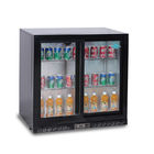 Glastür des Doppelt-220L unter hinterem Bar-Kühlvorrichtungs-Kauf-Bier-Kühlvorrichtungs-Gegenkühlschrank