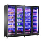 Supermarkt-Kühlvitrine-Bier-Kühlschrank-aufrechte Getränk-Getränkekühlvorrichtung