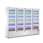 Tür-aufrechte Getränkeanzeigen-Kühlvorrichtung der Werbungs-4