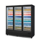 Anzeigen-Kühlvorrichtung des drei Pendeltür-alkoholfreien Getränkes mit Digitalregler