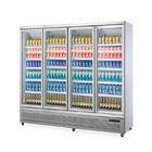 Große Kapazitäts-Getränkekühlvorrichtungs-Glastür-Handelskühlschrank