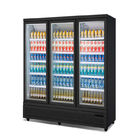 Aufrechte Glasanzeigen-Kühlvorrichtung des alkoholfreien Getränkes der tür-R290 für Supermarkt