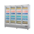 Gekühlter Getränkekühlvorrichtungs-Glastür-Kühlschrank-Handelsschaukasten