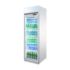 Abkühlungs-einzelne Glastür-vertikaler Getränkekühlschrank