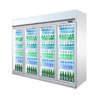 Supermarkt-Ausrüstungs-Luftkühlungs-Anzeigen-Glastür-Kühlvorrichtungs-Kühlschrank-Kühlschrank