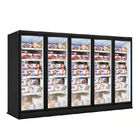 Mini-Markts-Glastür-aufrechte Anzeigen-Kühlschrank-Kühlvorrichtung für Getränkegetränk-Bier