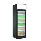 Supermarkt gekühlter Schaukasten-kommerzielle kalte Getränk-Kühlschrank-aufrechte Anzeigen-Glastür-Kühlschrank