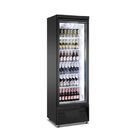 Der Getränkekühlvorrichtungs-Kühlvitrine einzelner Glastür-Saft-Getränkekühlschrank-aufrechte alkoholfreien Getränke