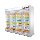 Kühlvorrichtungs-Kühlschrank-Schaukasten der Handelsglastür-4 vertikaler
