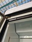 Supermarkt-Glastür-vertikaler Gefrierschrank-Schaukasten mit Kühlsystem des Ventilators