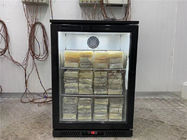 2 Türen widersprechen Spitzengetränkekühlschrank-Bier-Anzeigen-kühlerem Kühlschrank unter hinterer Bar-Bier-Kühlvorrichtung