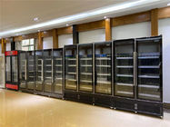 Kommerzieller aufrechter Schaukasten-Glastür-Anzeigen-Bier-Kühlschrank-Kühlvorrichtung