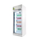 Werbung trinkt Glastür-Anzeigen-Kühler-Soda-aufrechte Kühlvorrichtung