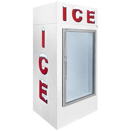 Cu 42. Ft., Inneneis-Gefrierschrank kundengebundenes Logo, kalter Wand-Eis-Verkaufsberater im Freien