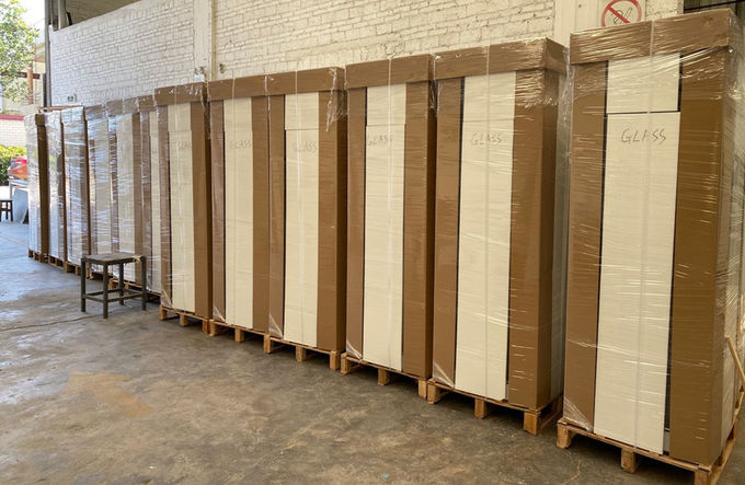 Gemaltes Stahlcu des eis-Würfel-Verkaufsberater-100. Ft., automatisch entfrosten Sie Art 8