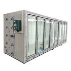 Doppelter Antinebelweg der Hochleistung im Glastürsupermarktkühlschrank des türKühlraum-Speichers 4