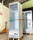 Einzelner Tür-Getränkeabkühlungs-Kühlschrank-Glastür-Anzeigen-Schaukasten