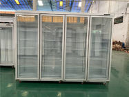 4/5/6- Türen spalteten Art externer kondensierender Einheits-Getränk-Anzeigen-Kühlschrank/Kühlvorrichtung auf