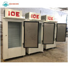 Kommerzieller eingesackter Eisspeichergefrierschrank im Freien, Eiswürfel-Gefrierschrank CER des Ventilators abkühlendes